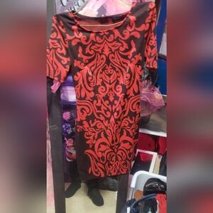 Venus Red and black dress